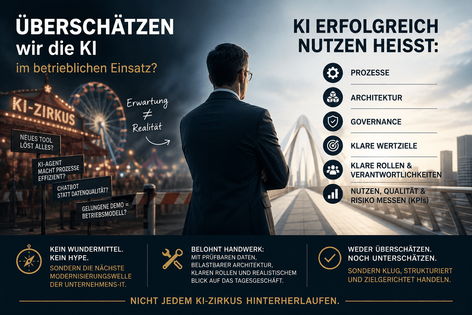 Überschätzen wir die KI im betrieblichen Einsatz?